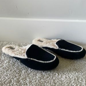 New Ugg’s Fur Lined Leather Slides